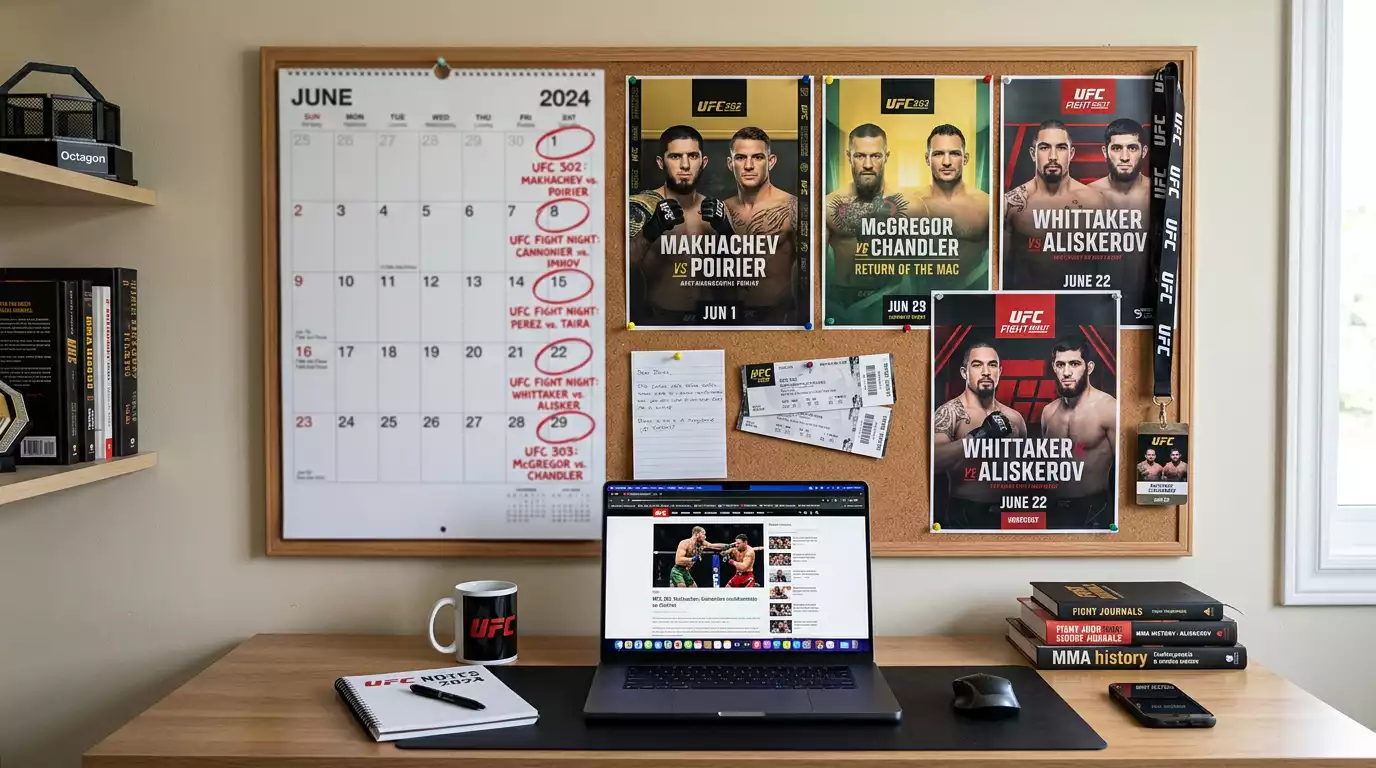 Calendrier UFC 2026: Dates et Opportunités de Paris